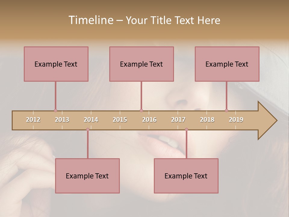 Sminka PowerPoint Template