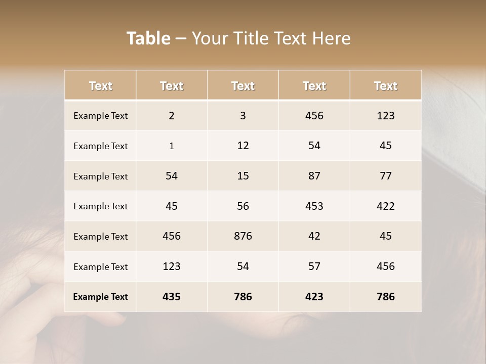 Sminka PowerPoint Template