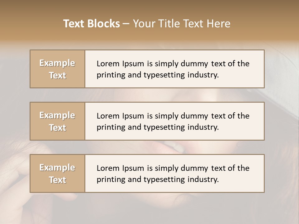 Sminka PowerPoint Template