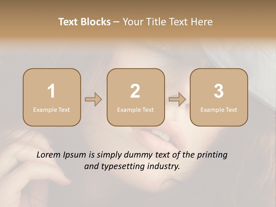 Sminka PowerPoint Template