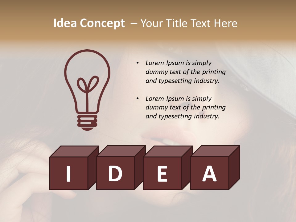 Sminka PowerPoint Template