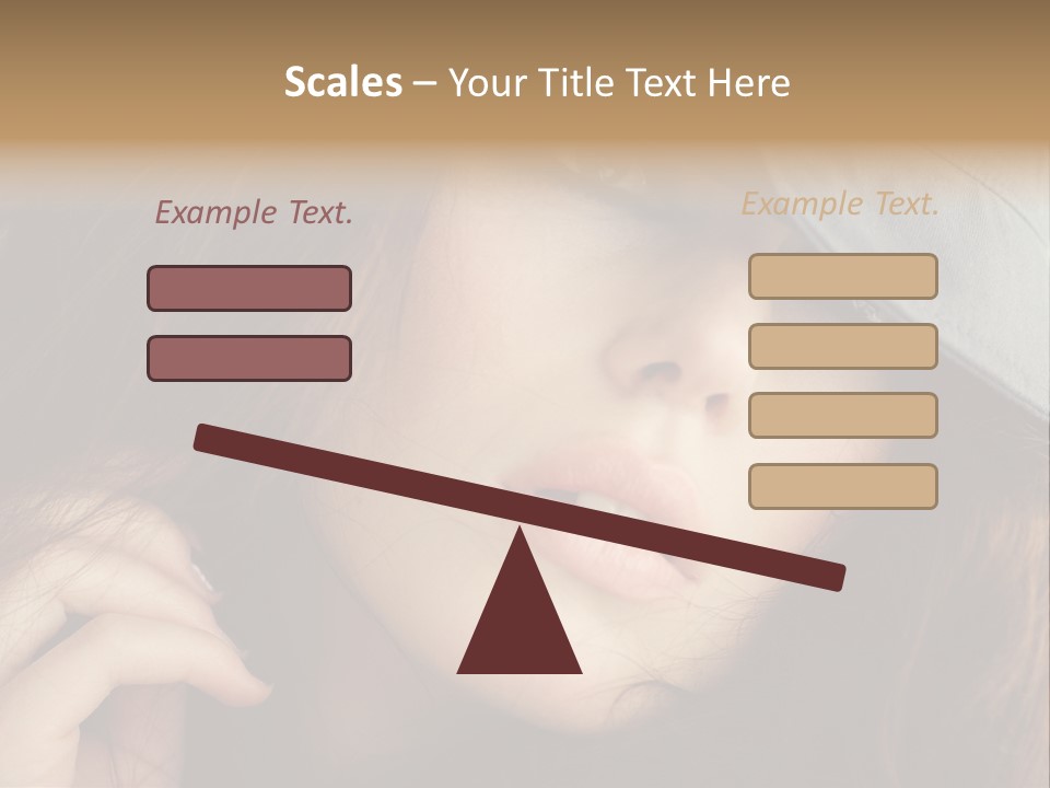 Sminka PowerPoint Template