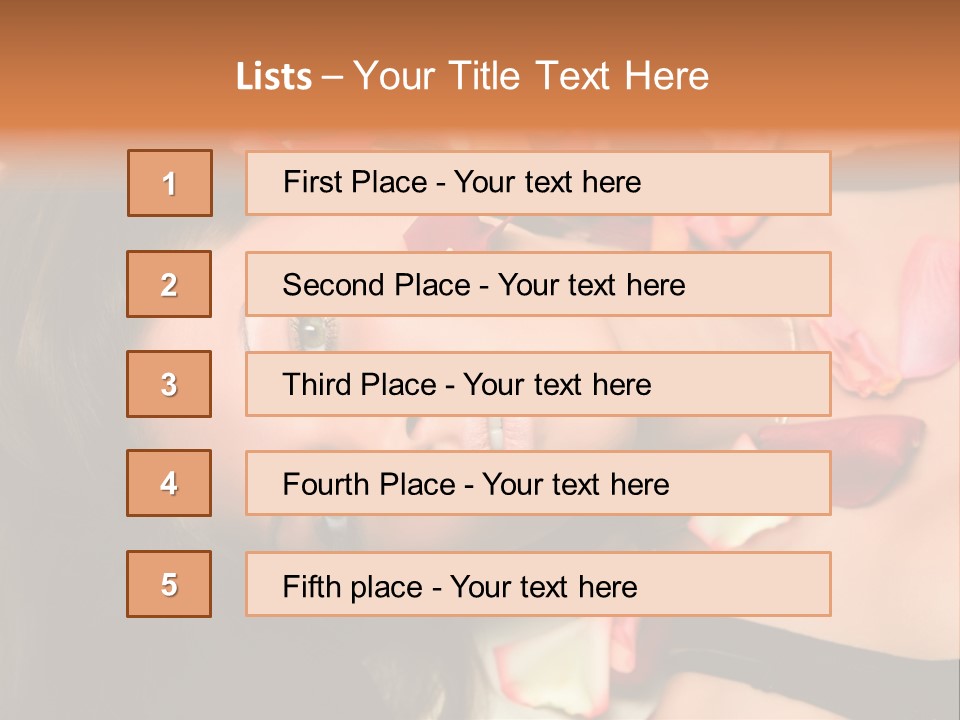 Romantic Woman PowerPoint Template