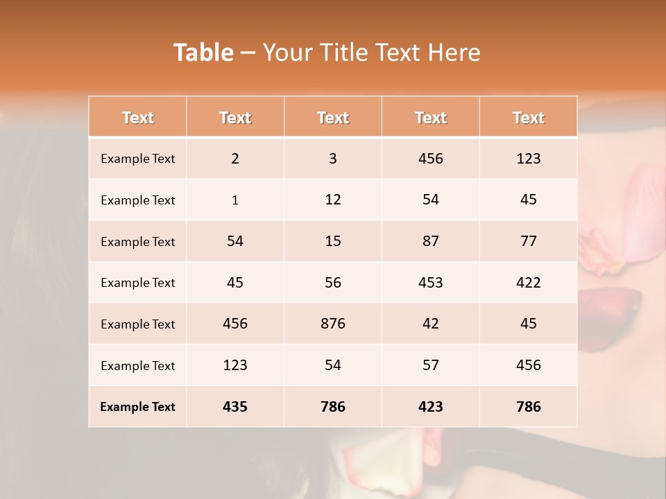 Romantic Woman PowerPoint Template