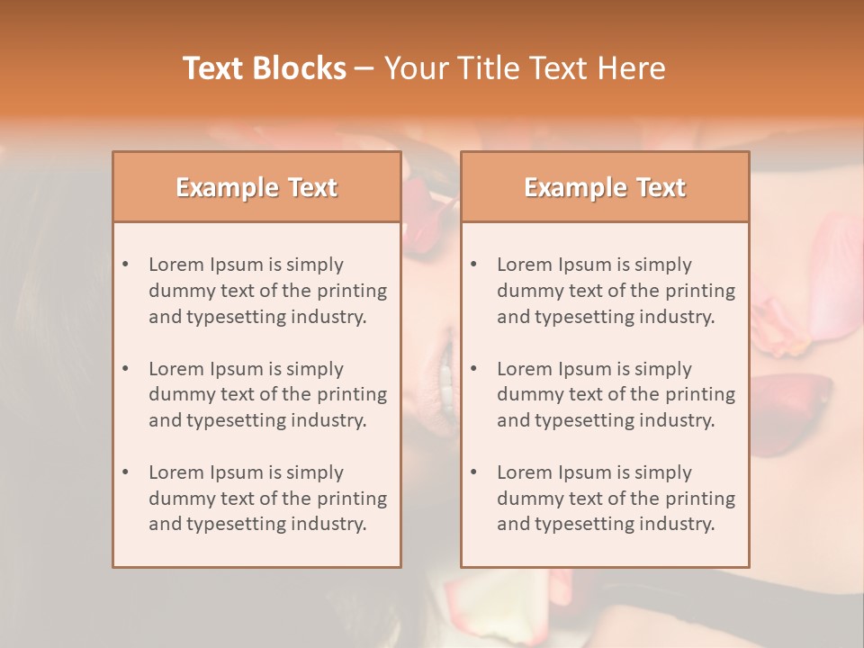 Romantic Woman PowerPoint Template