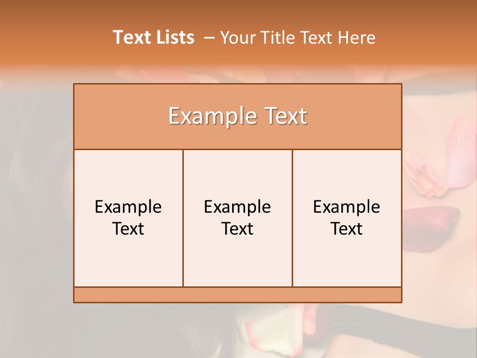 Romantic Woman PowerPoint Template