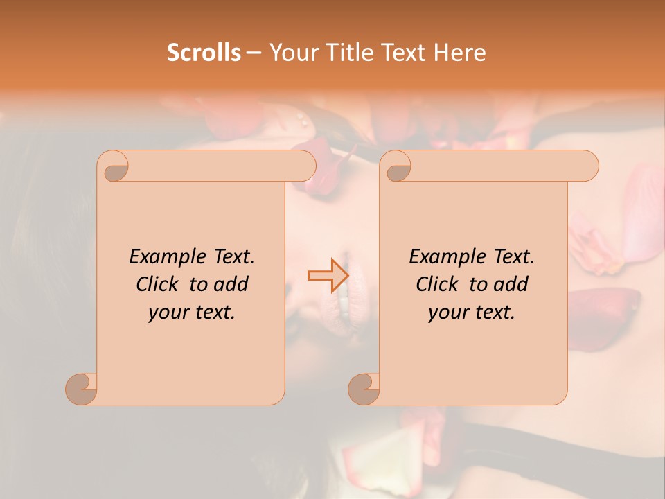 Romantic Woman PowerPoint Template