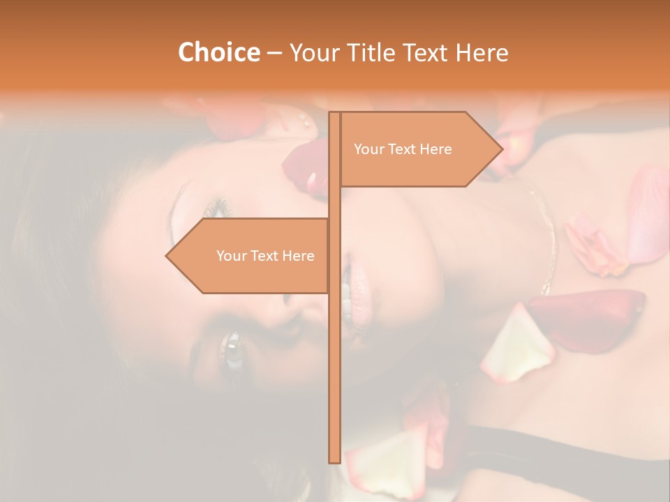 Romantic Woman PowerPoint Template