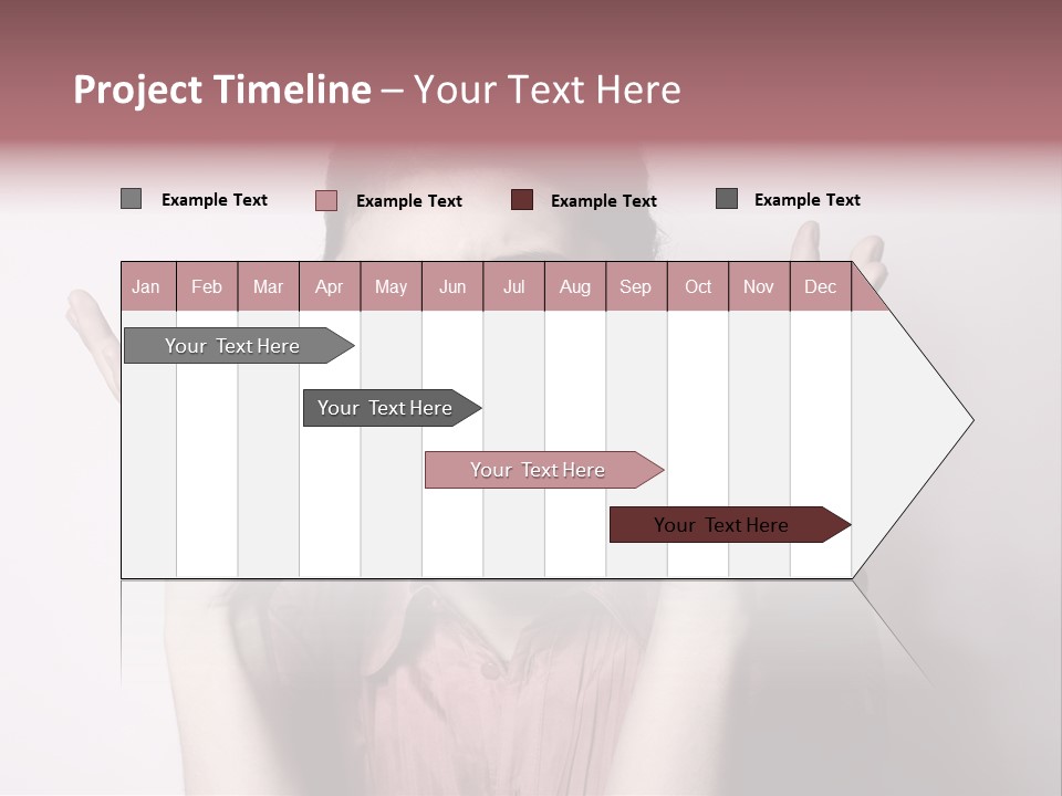 Shouting Girl PowerPoint Template