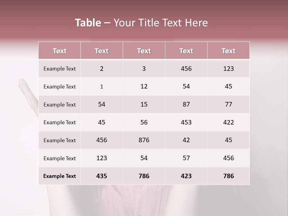 Shouting Girl PowerPoint Template