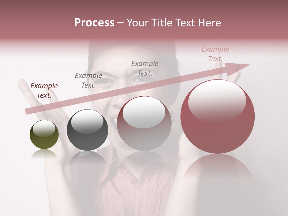 Shouting Girl PowerPoint Template