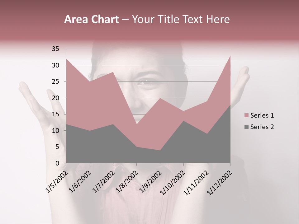 Shouting Girl PowerPoint Template