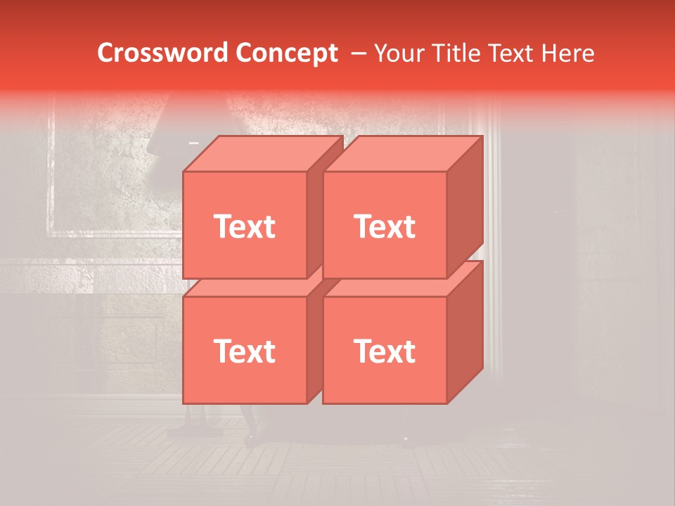 Grunge Interior PowerPoint Template
