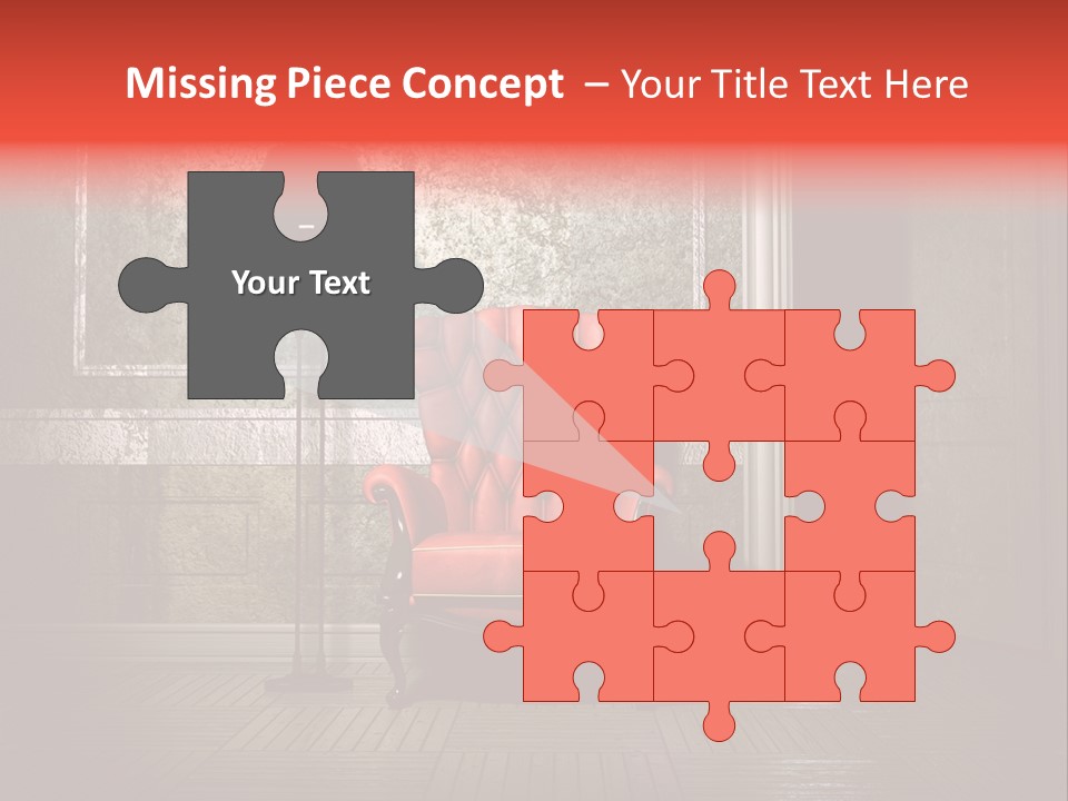 Grunge Interior PowerPoint Template