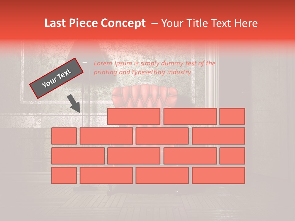 Grunge Interior PowerPoint Template