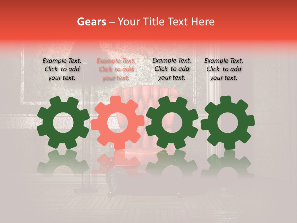 Grunge Interior PowerPoint Template