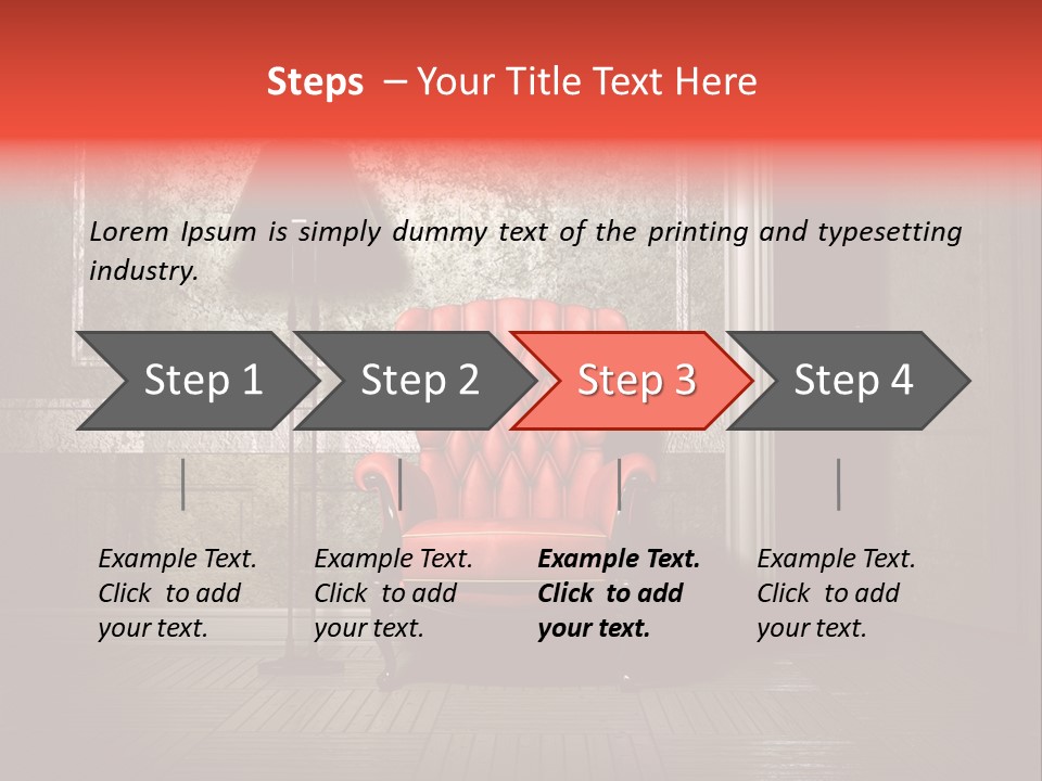 Grunge Interior PowerPoint Template