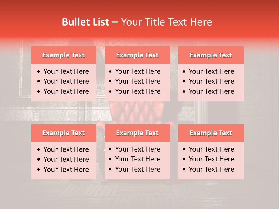 Grunge Interior PowerPoint Template