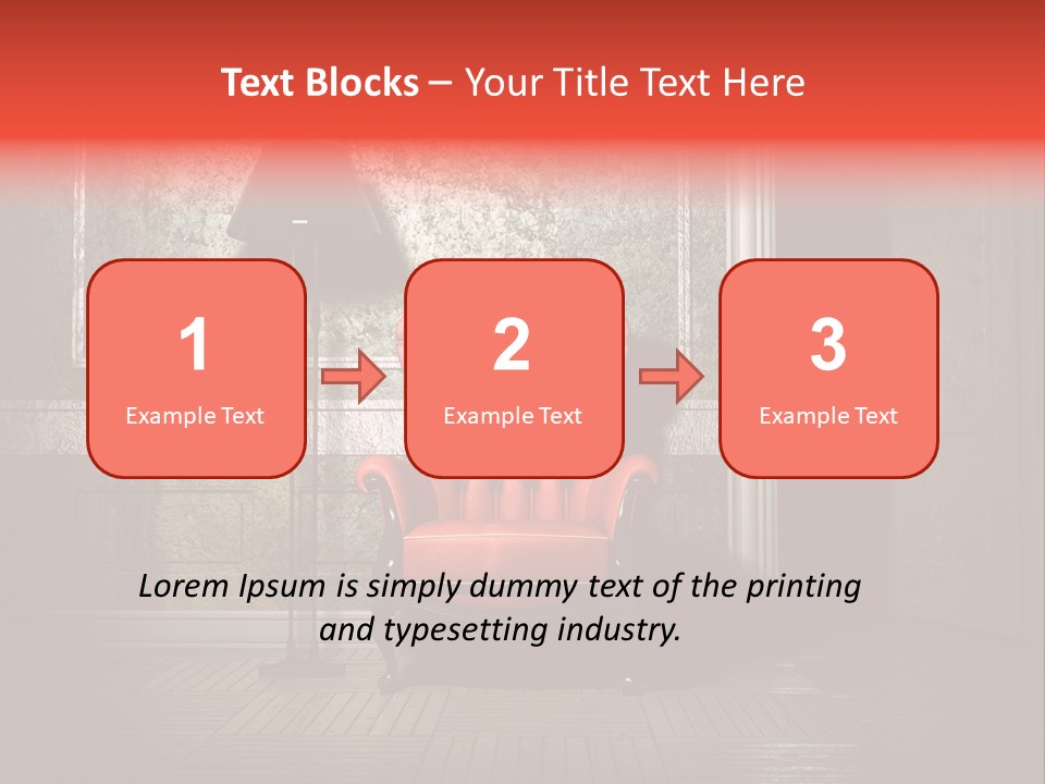 Grunge Interior PowerPoint Template