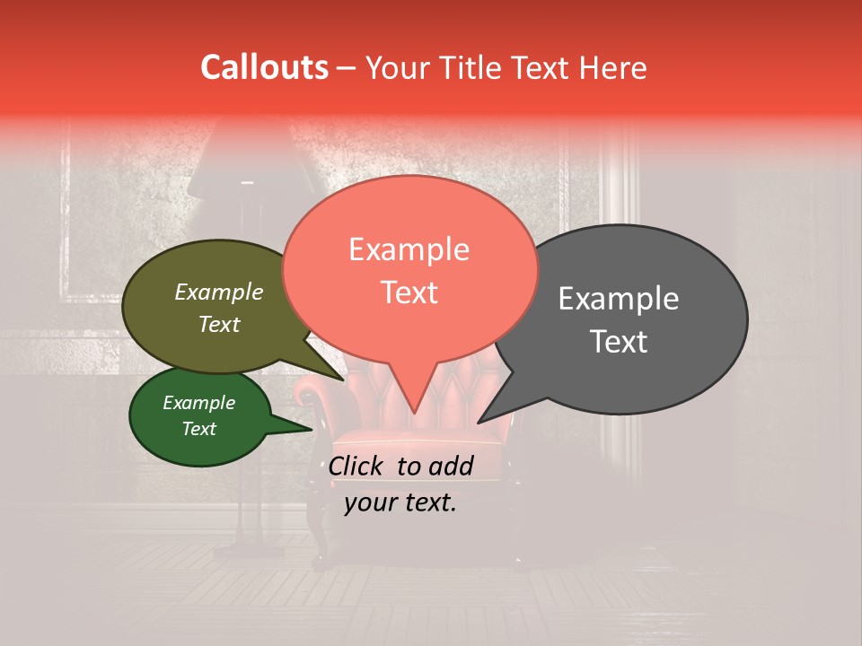 Grunge Interior PowerPoint Template