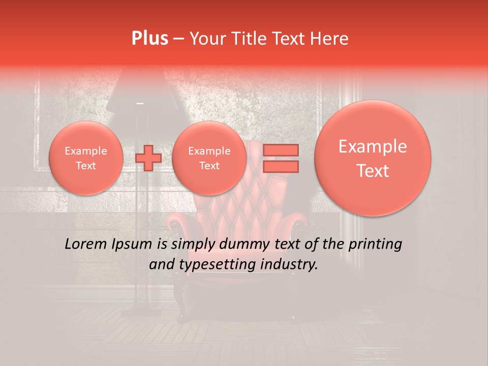 Grunge Interior PowerPoint Template