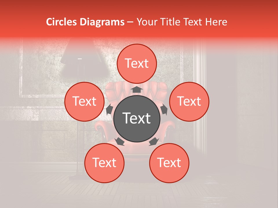Grunge Interior PowerPoint Template