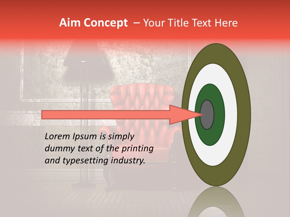 Grunge Interior PowerPoint Template