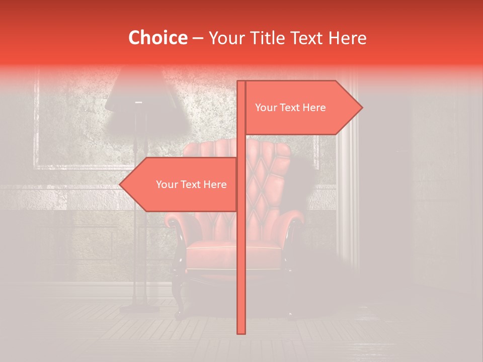 Grunge Interior PowerPoint Template
