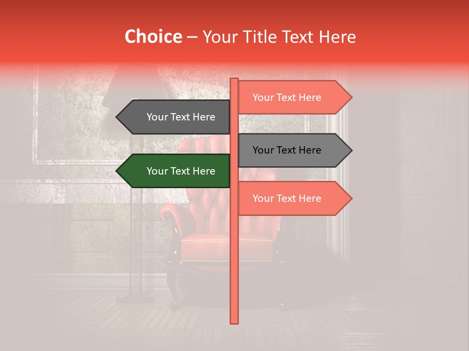 Grunge Interior PowerPoint Template