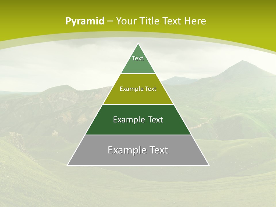 Green Mountains PowerPoint Template