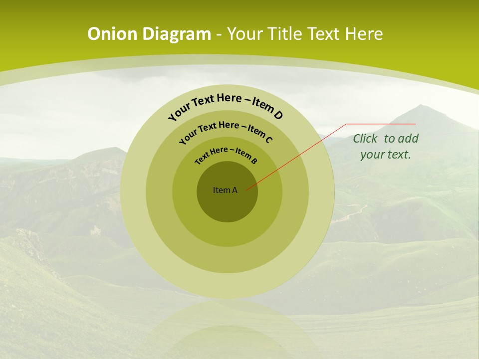 Green Mountains PowerPoint Template
