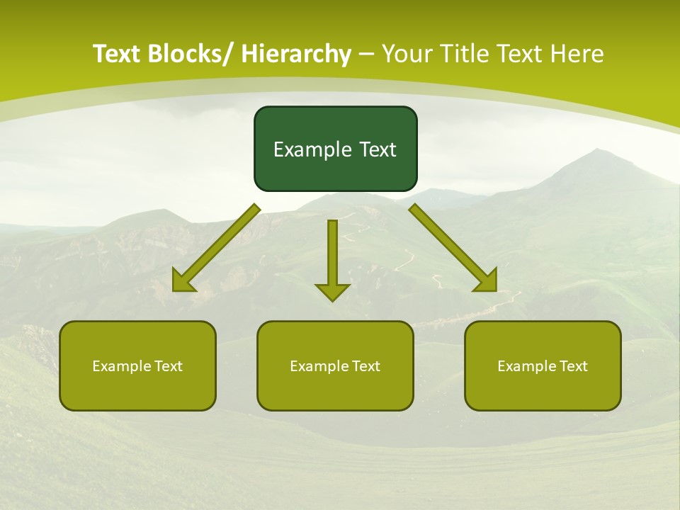 Green Mountains PowerPoint Template