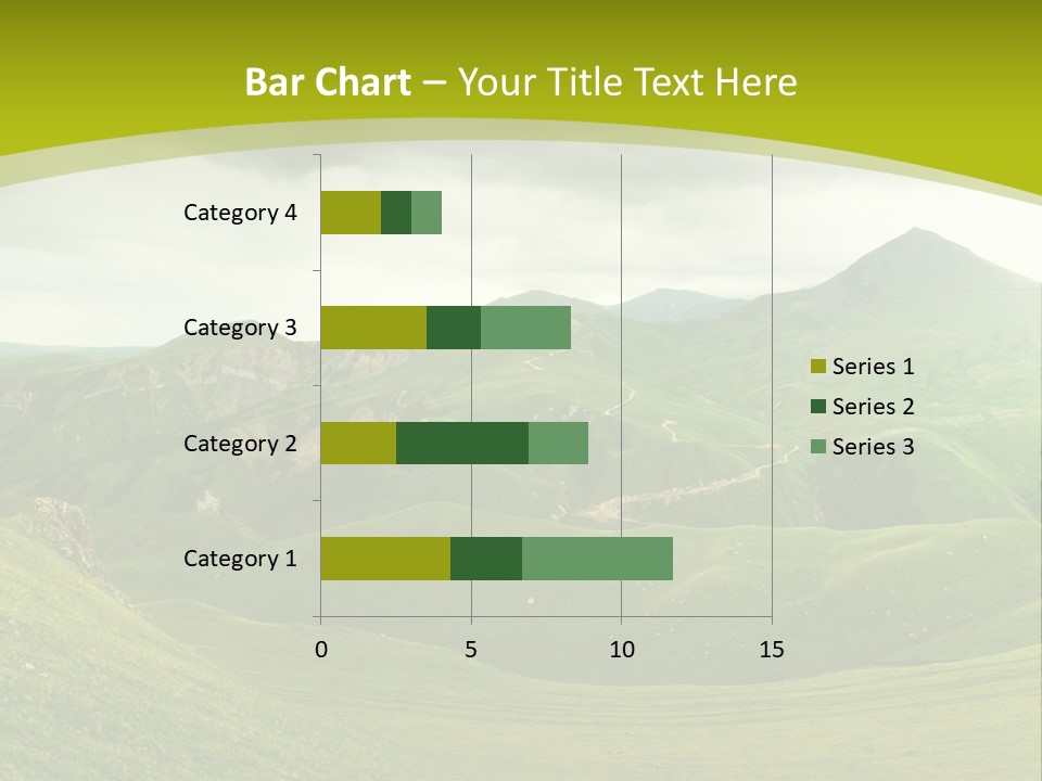 Green Mountains PowerPoint Template