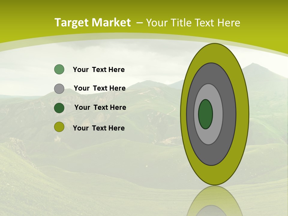 Green Mountains PowerPoint Template