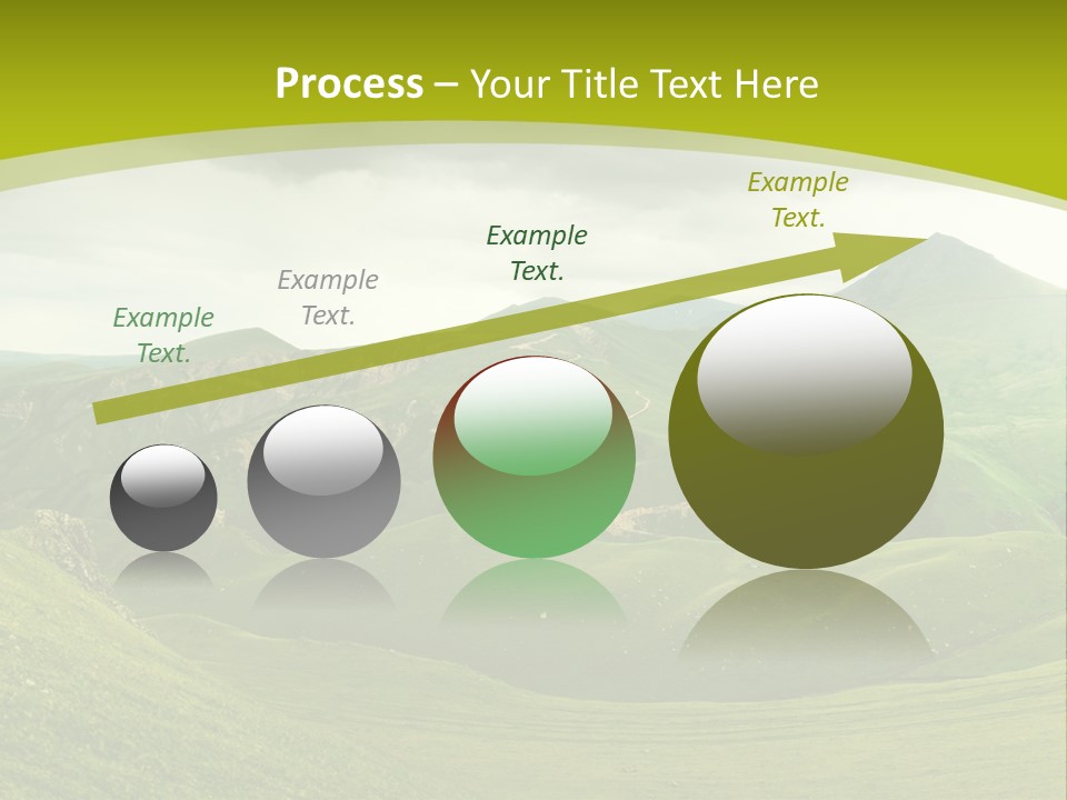Green Mountains PowerPoint Template