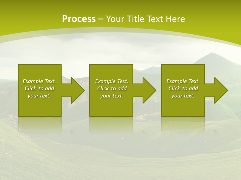 Green Mountains PowerPoint Template