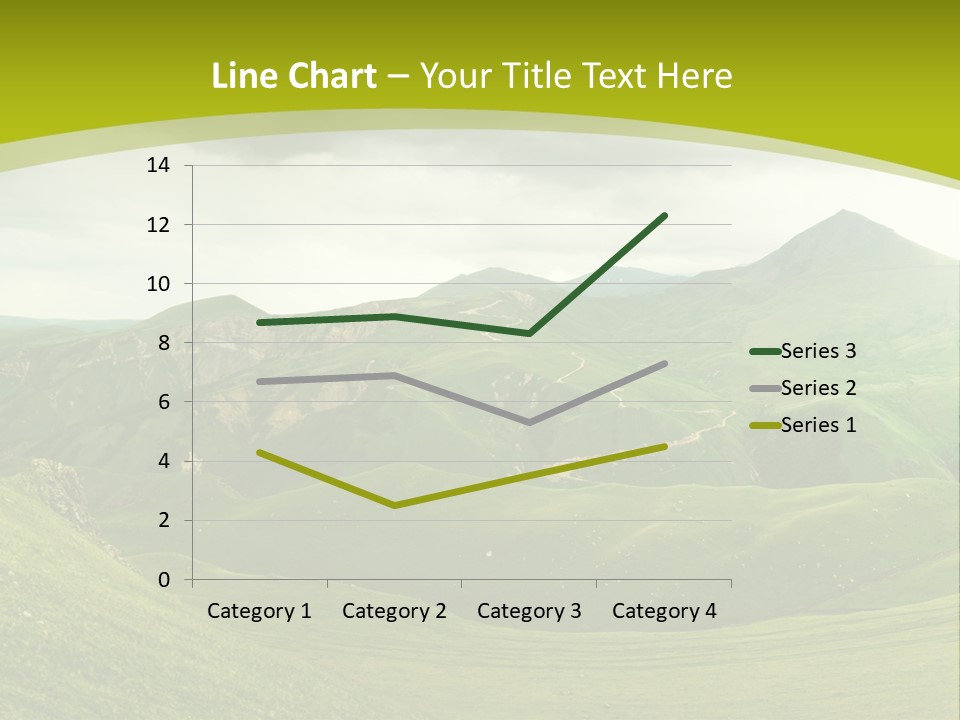 Green Mountains PowerPoint Template