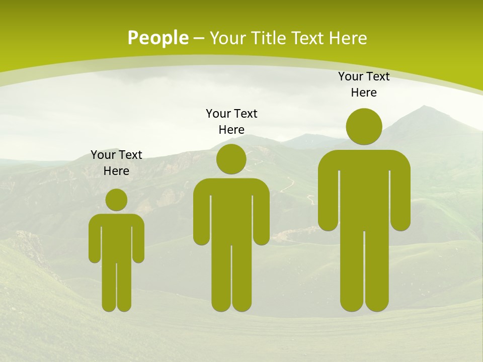 Green Mountains PowerPoint Template