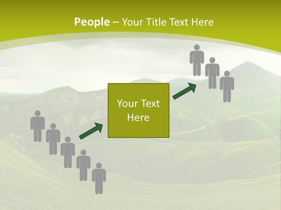 Green Mountains PowerPoint Template