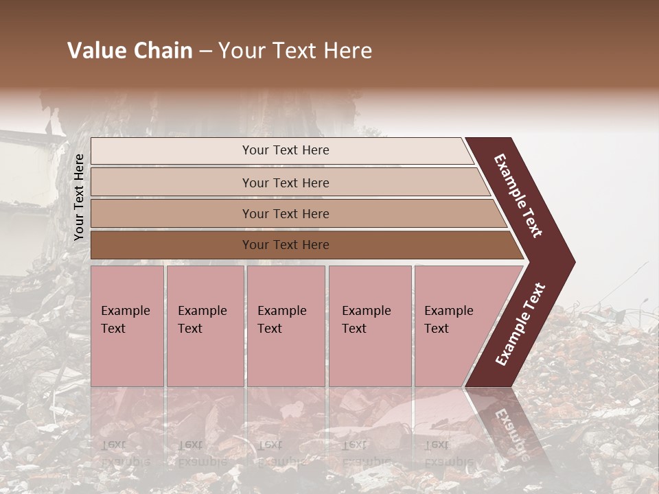 Destroyed Building PowerPoint Template
