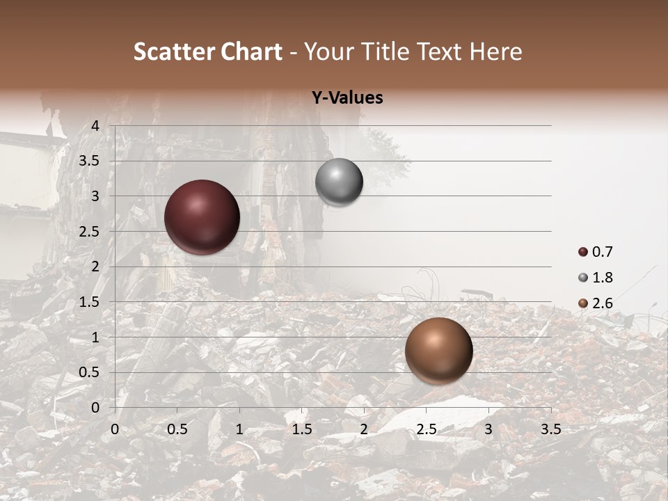 Destroyed Building PowerPoint Template