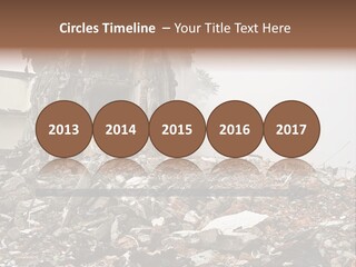 Destroyed Building PowerPoint Template