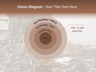 Destroyed Building PowerPoint Template