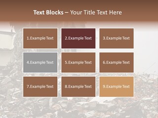 Destroyed Building PowerPoint Template
