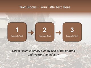 Destroyed Building PowerPoint Template