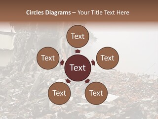 Destroyed Building PowerPoint Template
