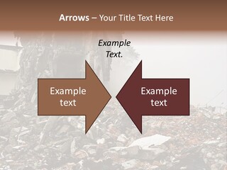 Destroyed Building PowerPoint Template