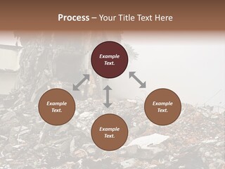 Destroyed Building PowerPoint Template