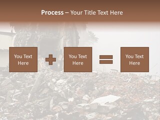 Destroyed Building PowerPoint Template