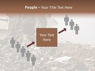 Destroyed Building PowerPoint Template